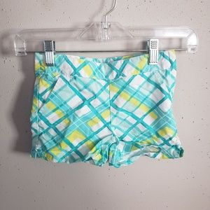 Gymboree Plaid Shorts Girls Size 4